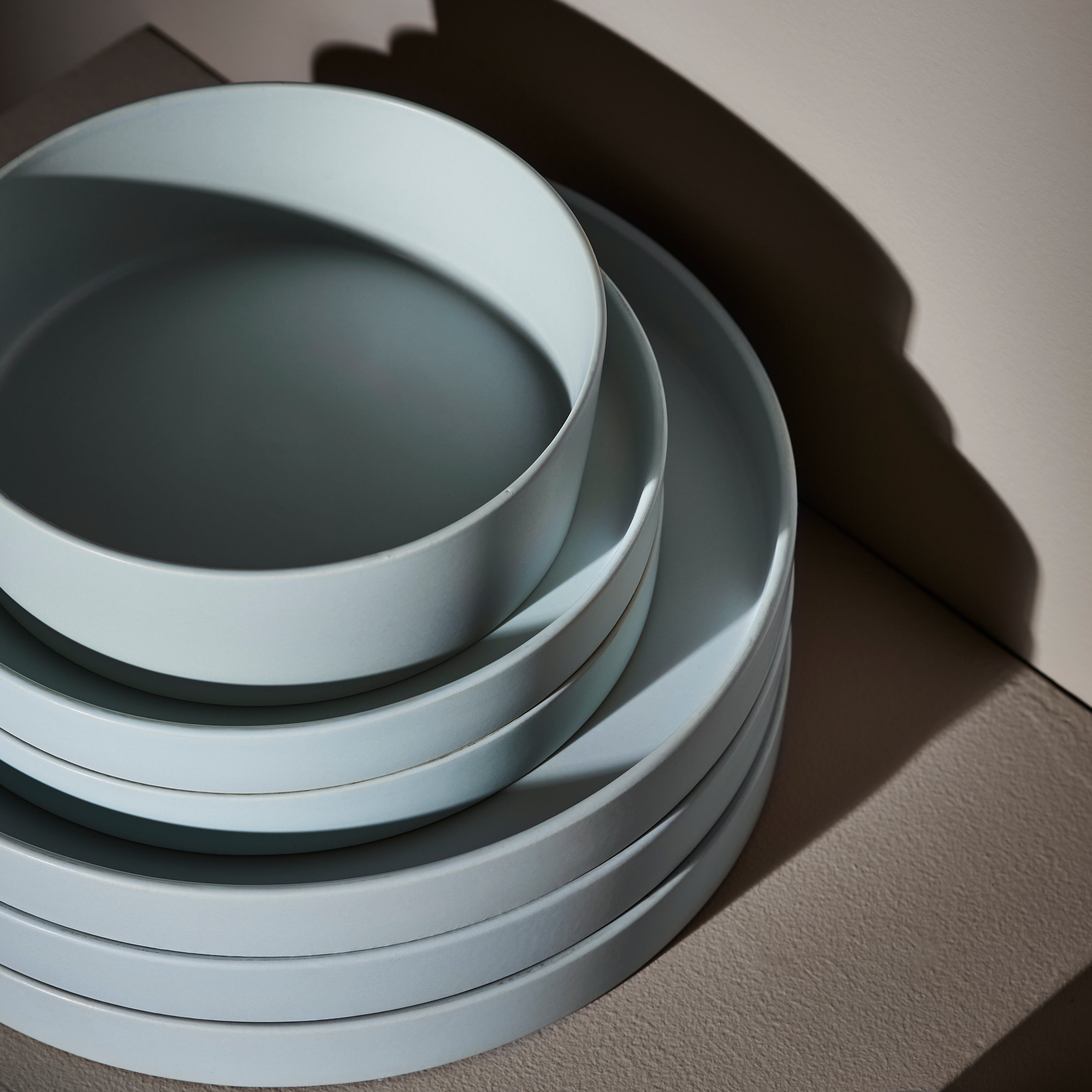 monxra stoneware dinnerware set blue grey monxra stoneware dinnerware set blue grey