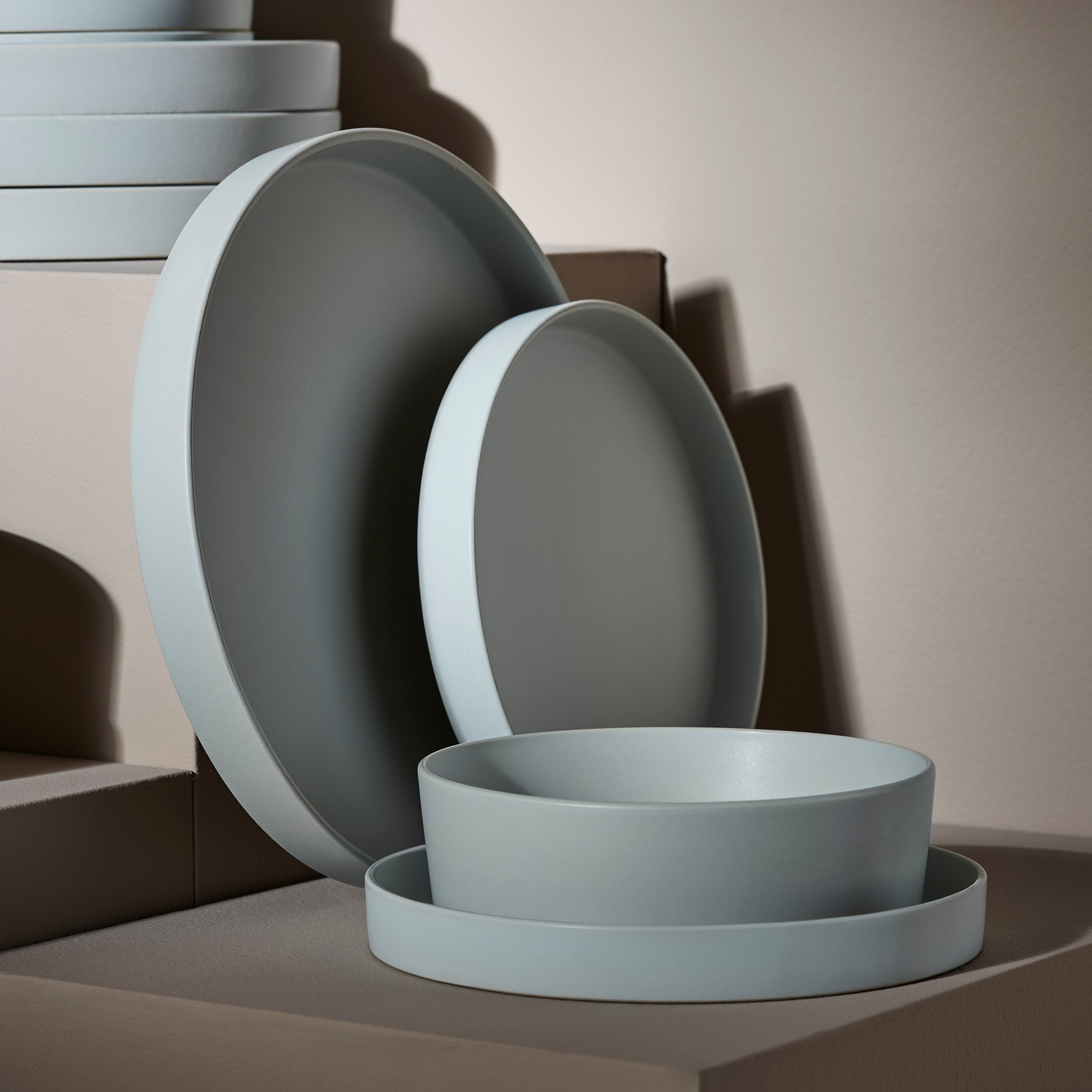 draped wide leg knit pants emily