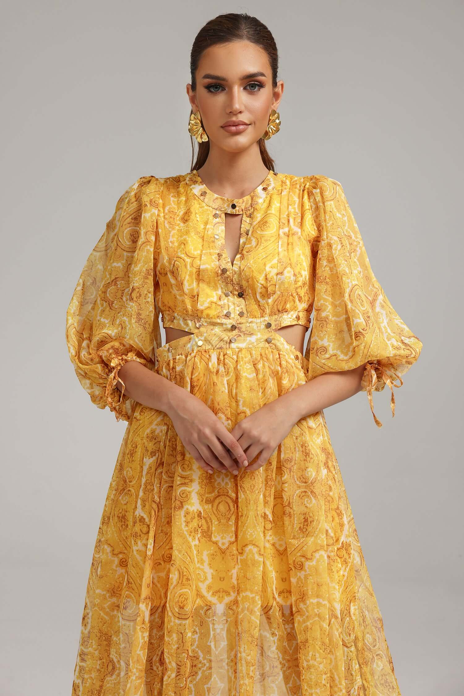 matalin cutout lantern sleeves printed dress 2 1.jpg matalin cutout lantern sleeves printed dress 2 1.jpg