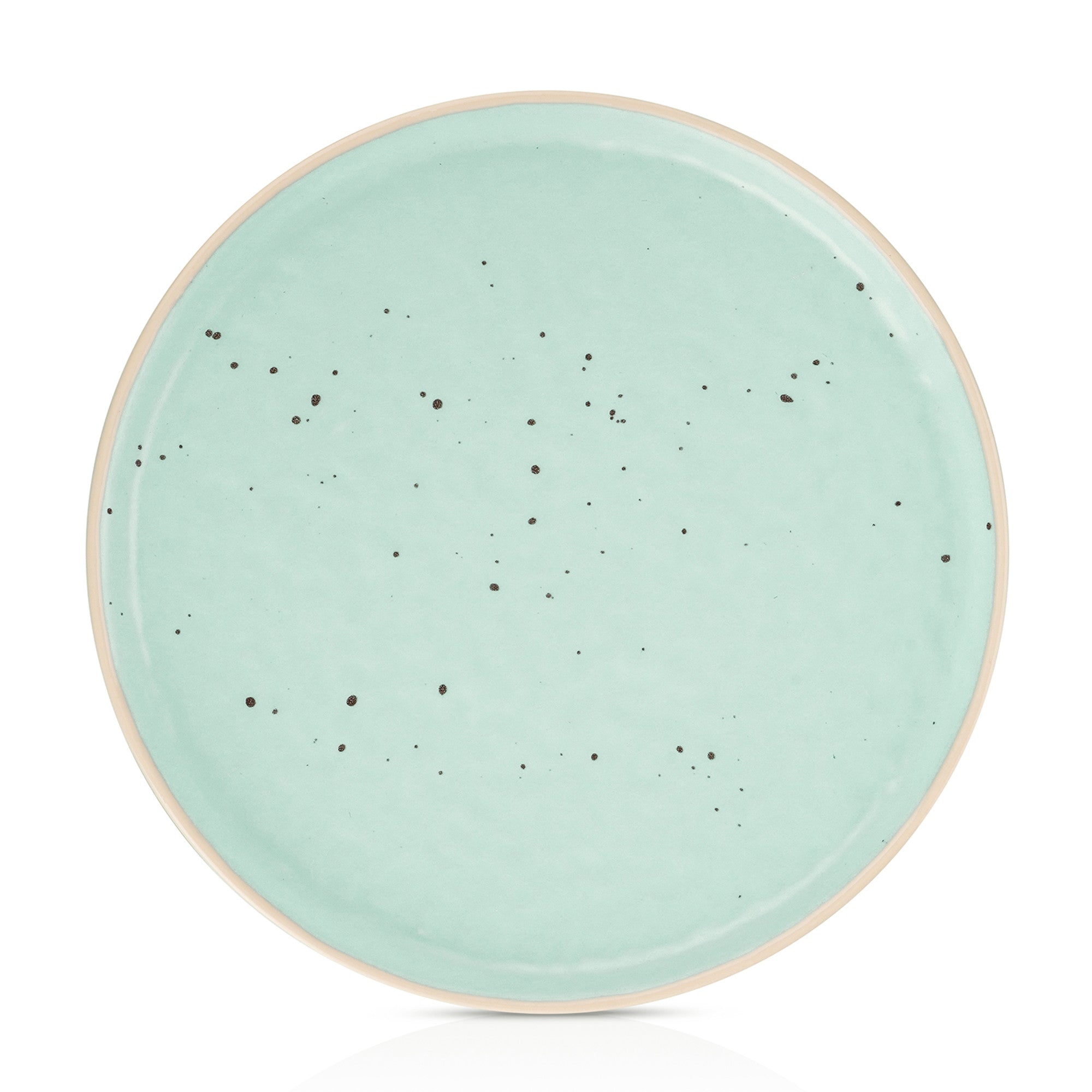 monxra stoneware dinner plate mint