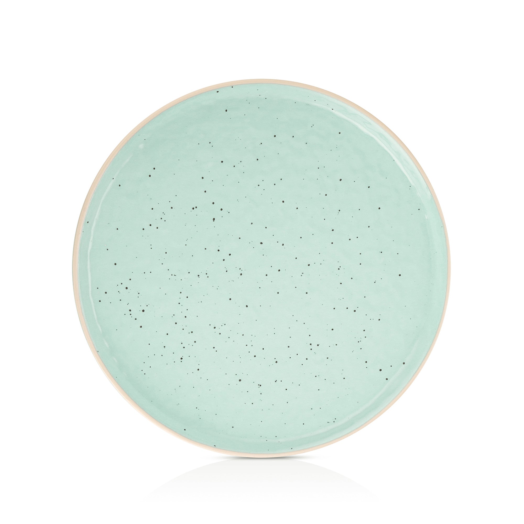 monxra stoneware salad plate mint